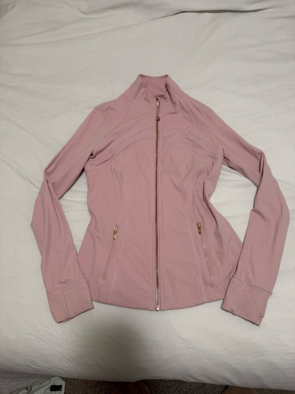 lululemon athletica Light Pink Active Hoodie